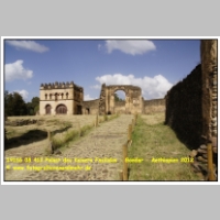 19166 08 412 Palast des Kaisers Fasilidas - Gondar - Aethiopien 2012.JPG